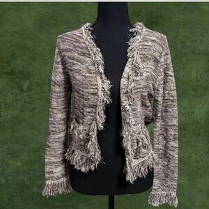 Ellison Multicolor Fringed Cardigan